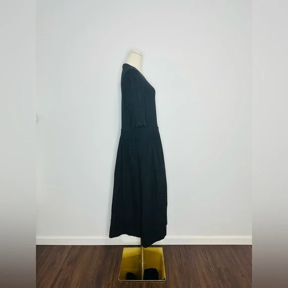 Sea NY Willa Smocking Puff Sleeve Dress